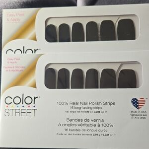 Color Street Dark/Black Nail Strips